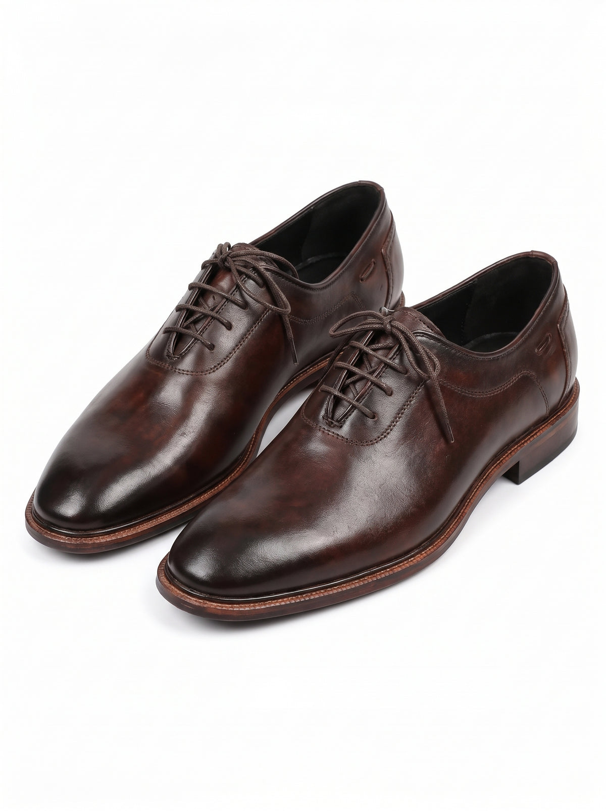 Handmade Dark Brown Wholecut Oxford Shoes – Premium Genuine Leather Formal Dress Shoes