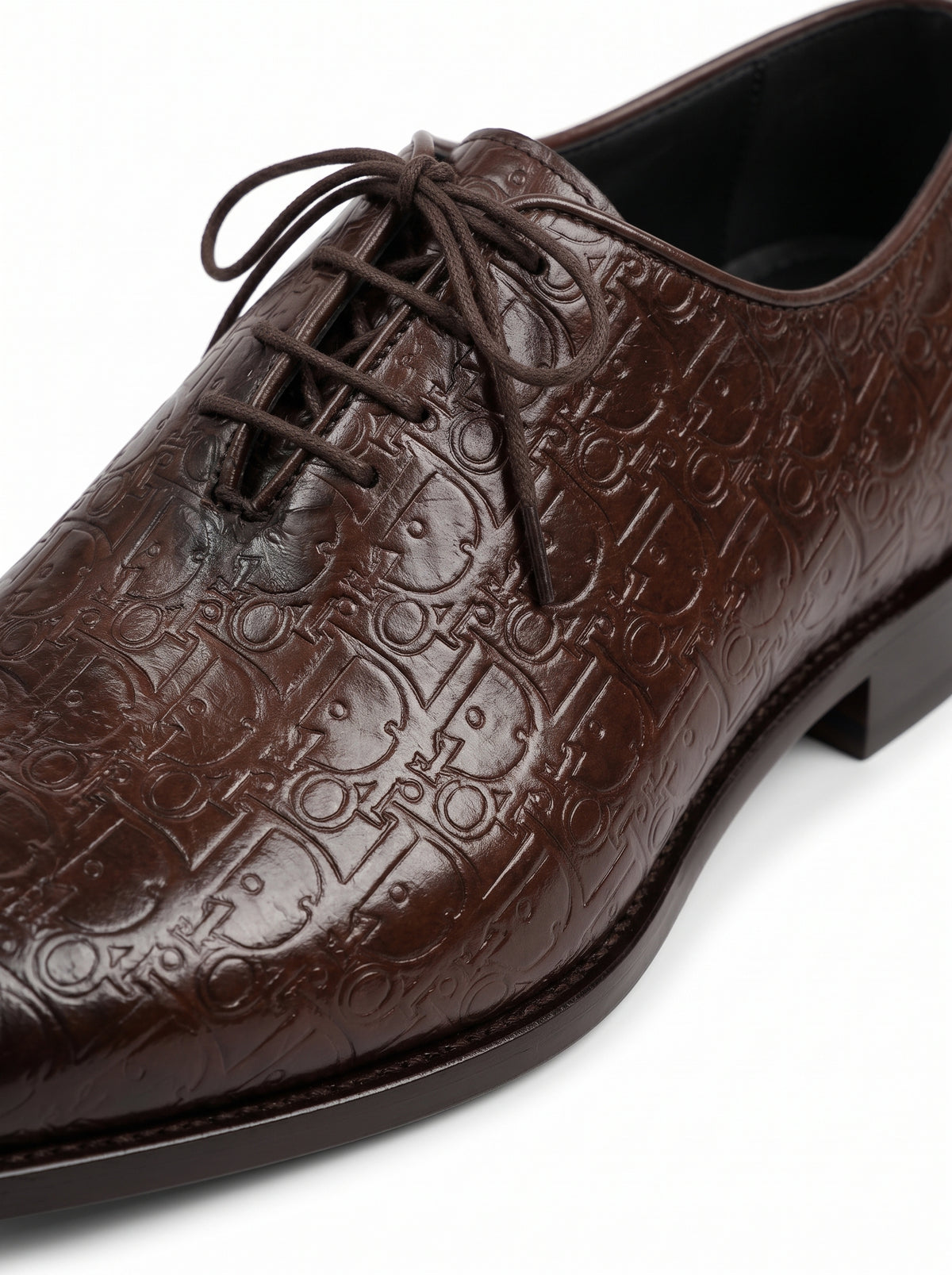 Premium Plain Toe Oxford Shoes – 100% Genuine Full Grain Leather (Leather Sole)