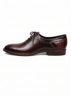 Handmade Dark Brown Wholecut Oxford Shoes – Premium Genuine Leather Formal Dress Shoes