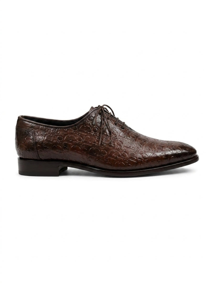 Premium Plain Toe Oxford Shoes – 100% Genuine Full Grain Leather (Leather Sole)