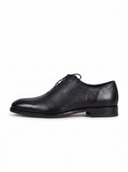 Premium Plain Toe Oxford Shoes – 100% Genuine Full Grain Leather (Leather Sole)