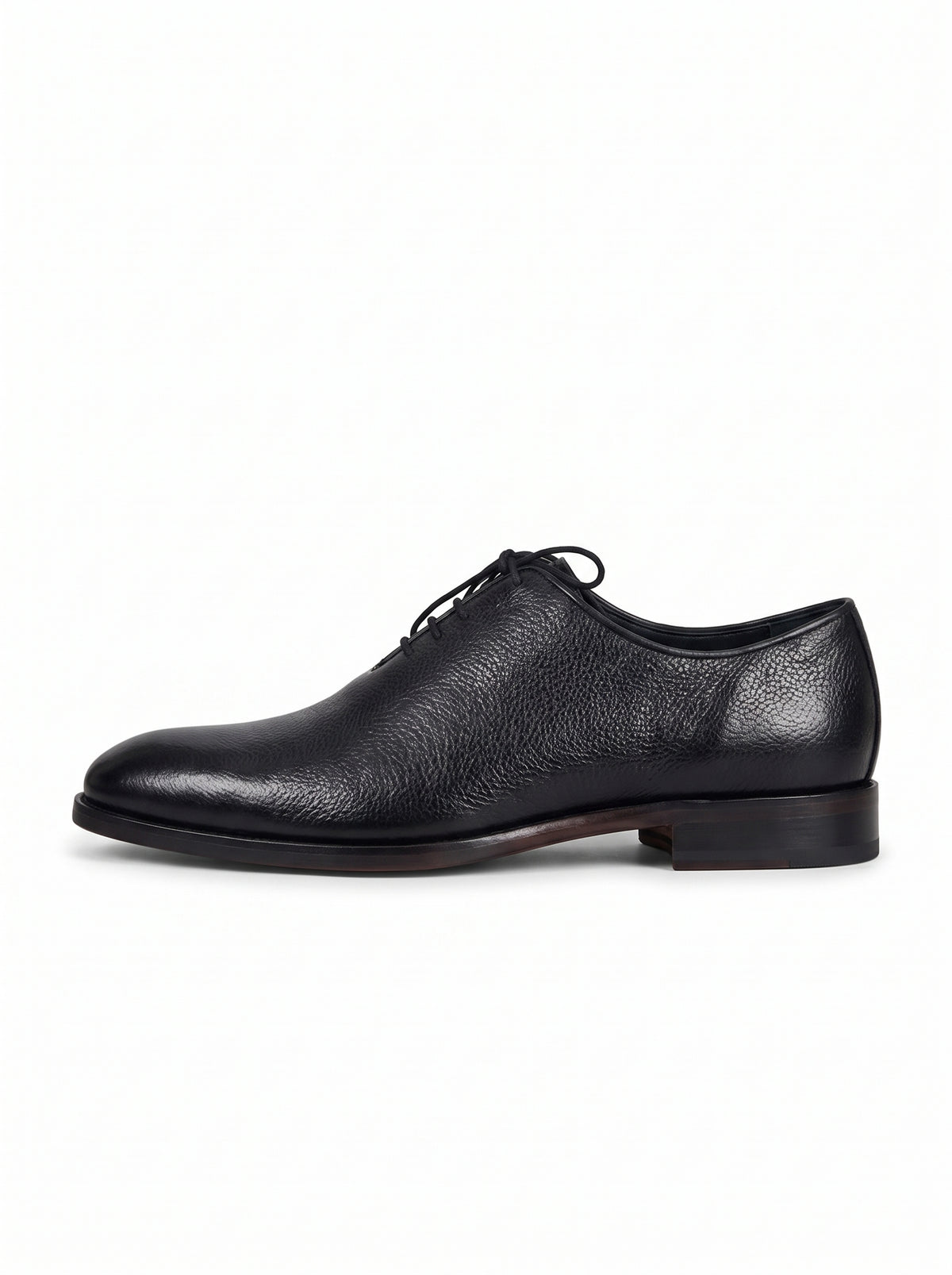 Premium Plain Toe Oxford Shoes – 100% Genuine Full Grain Leather (Leather Sole)