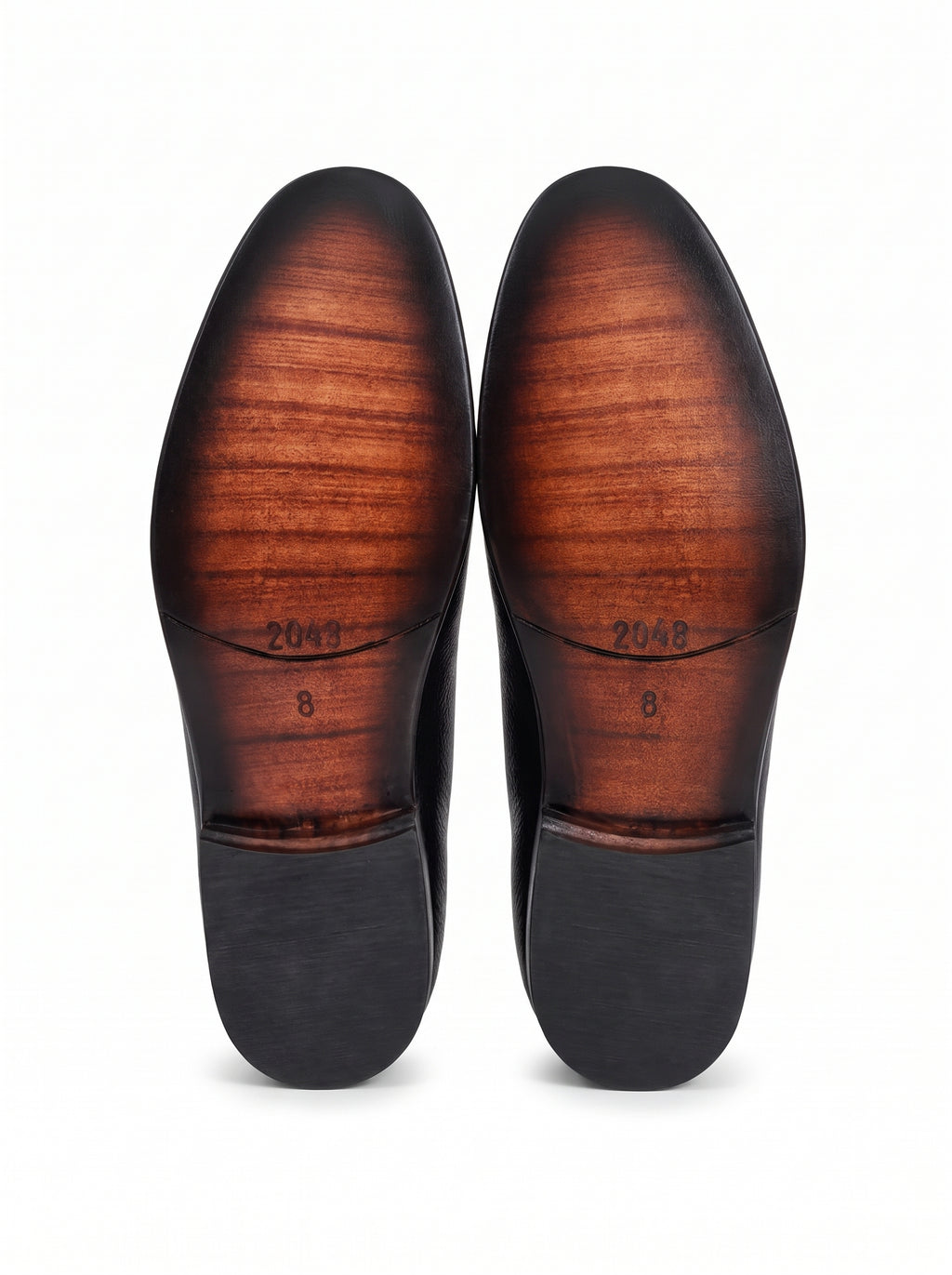 Premium Plain Toe Oxford Shoes – 100% Genuine Full Grain Leather (Leather Sole)