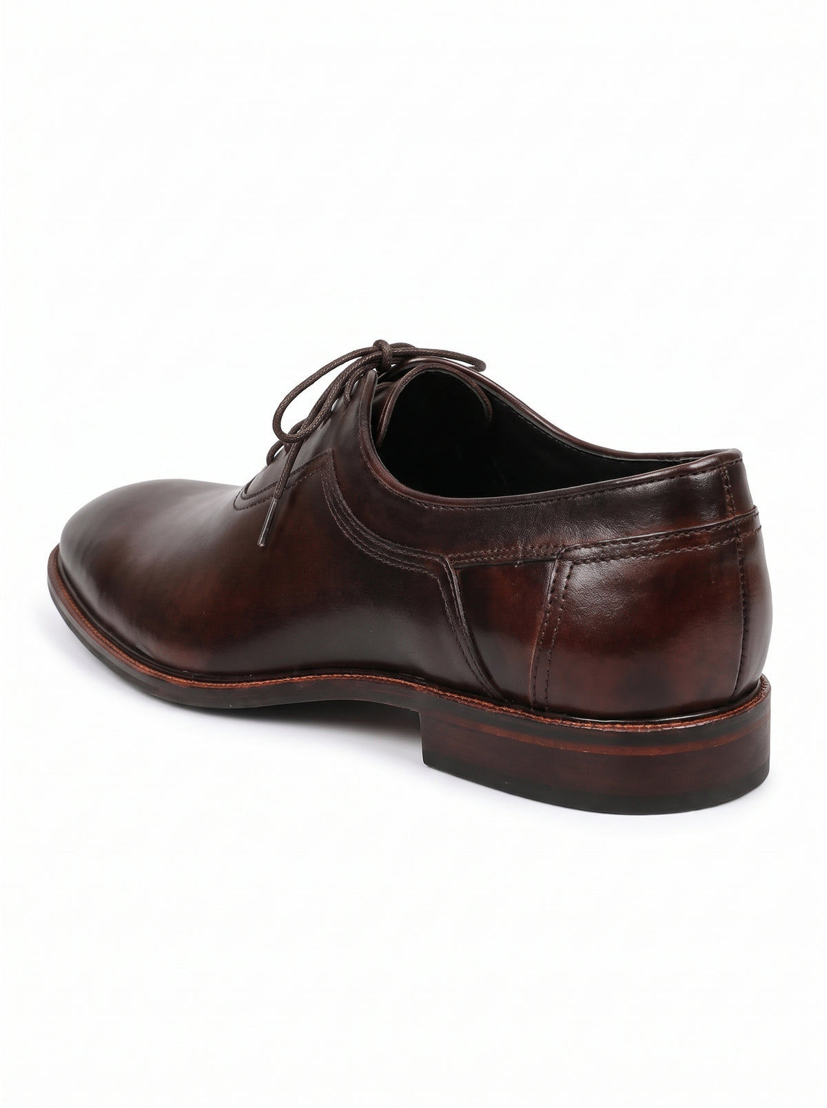 Handmade Dark Brown Wholecut Oxford Shoes – Premium Genuine Leather Formal Dress Shoes
