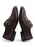 Premium Single Monk Strap Shoes – Genuine Leather (Formal Wear)
