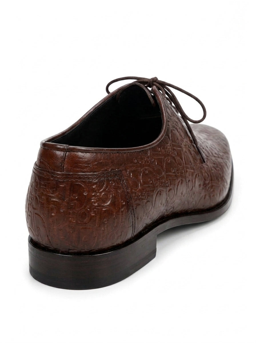 Premium Plain Toe Oxford Shoes – 100% Genuine Full Grain Leather (Leather Sole)