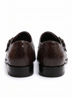 Premium Single Monk Strap Shoes – Genuine Leather (Formal Wear)
