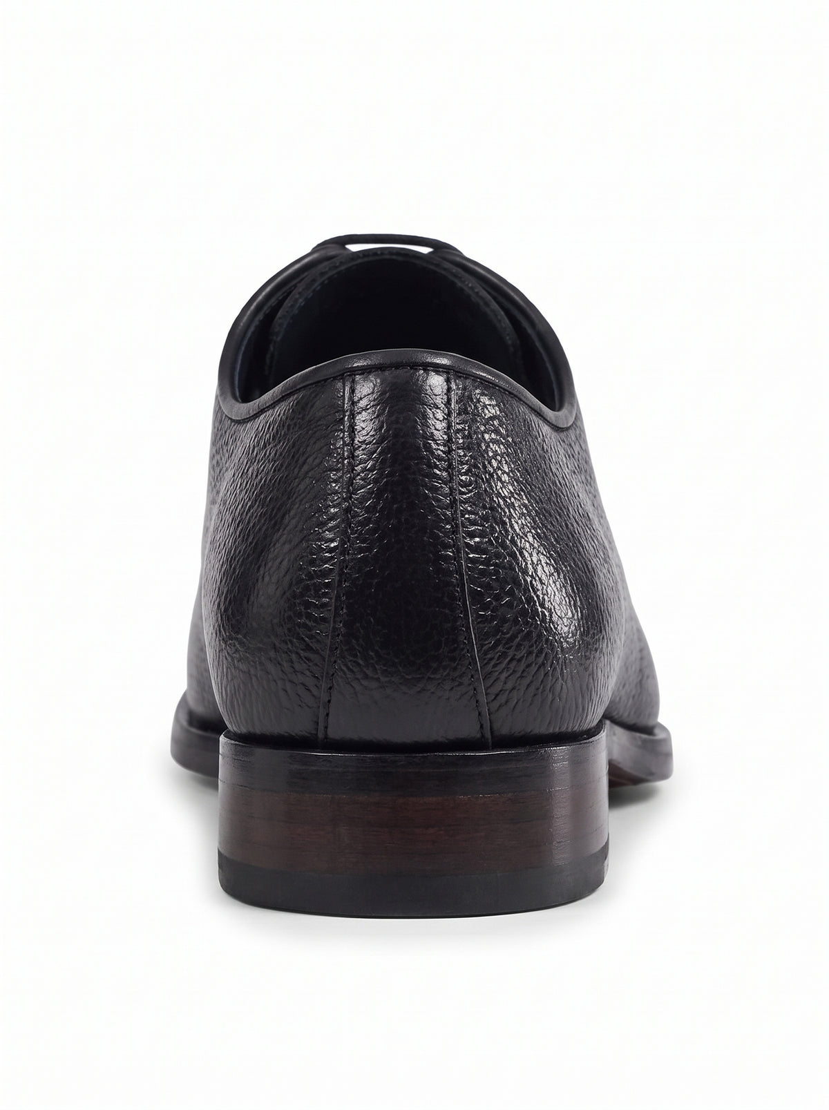 Premium Plain Toe Oxford Shoes – 100% Genuine Full Grain Leather (Leather Sole)