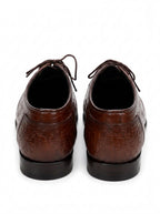 Premium Plain Toe Oxford Shoes – 100% Genuine Full Grain Leather (Leather Sole)