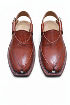Peshawari Extra Stitch Narozi Chappal – Genuine Leather Double/Single Sole (Handmade)