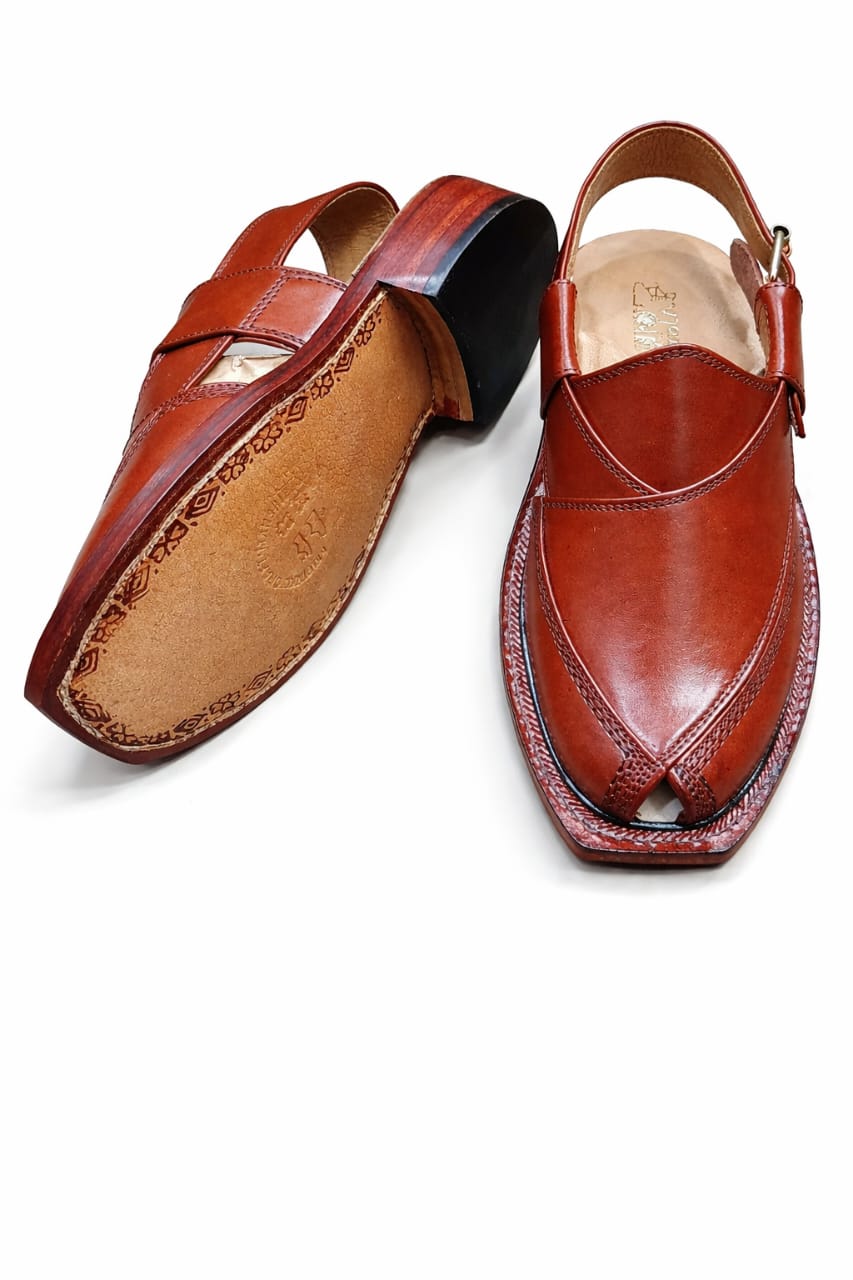 Narozi Peshawari Chappal Leather Sole |TLS |Handmade