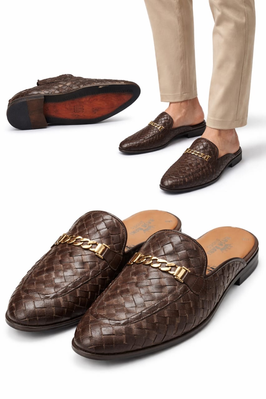 Premium Urban Leather Chappal – Soft Comfort Sole (Casual Wear)