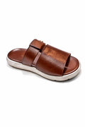Premium Leather Slippers – Soft Cushion Comfort (Daily Wear)