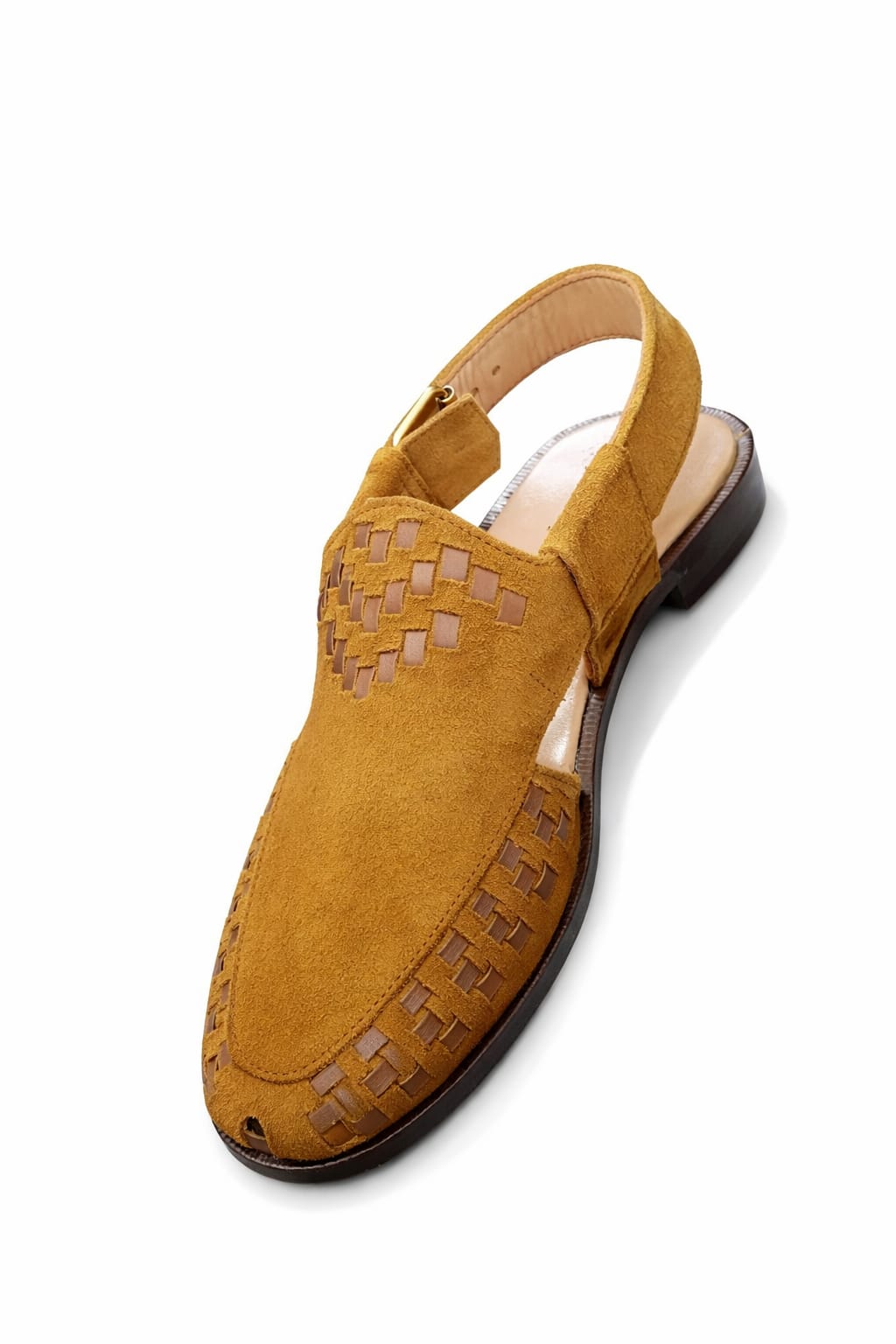 Suede Leather Peshawari Chappals