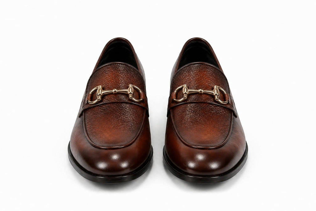 Premium Genuine Leather Loafers – Tassel Slip-On (Comfort Fit)