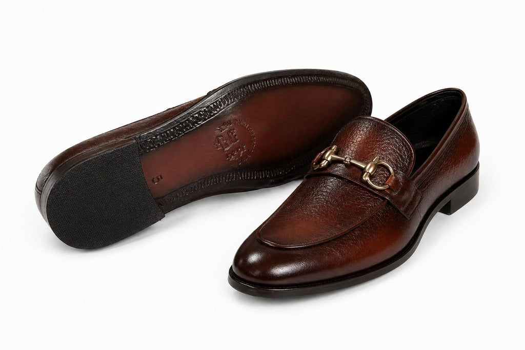 Premium Genuine Leather Loafers – Tassel Slip-On (Comfort Fit)