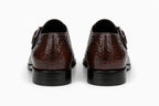 Premium Single Monk Strap Shoes – Genuine Leather (Formal Wear)