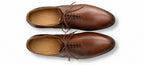 Premium Plain Toe Oxford Shoes – 100% Genuine Full Grain Leather (Leather Sole)
