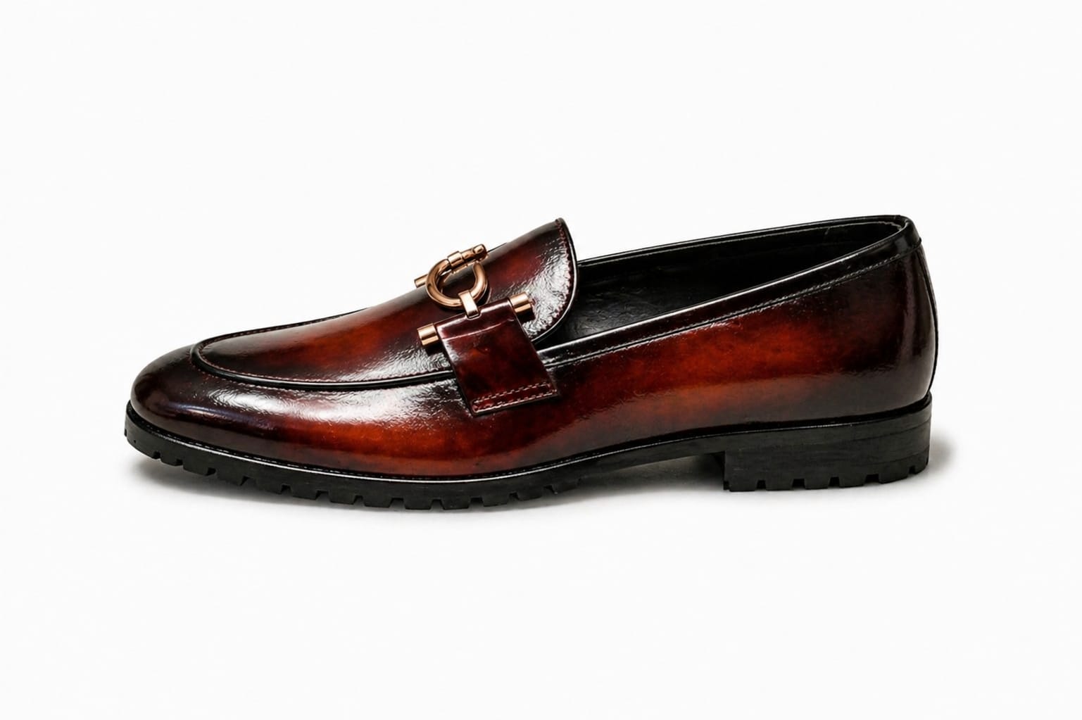 Premium Handwoven Leather Loafers – Tassel Design Slip-On (Comfort Fit)