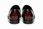 Premium Handwoven Leather Loafers – Tassel Design Slip-On (Comfort Fit)