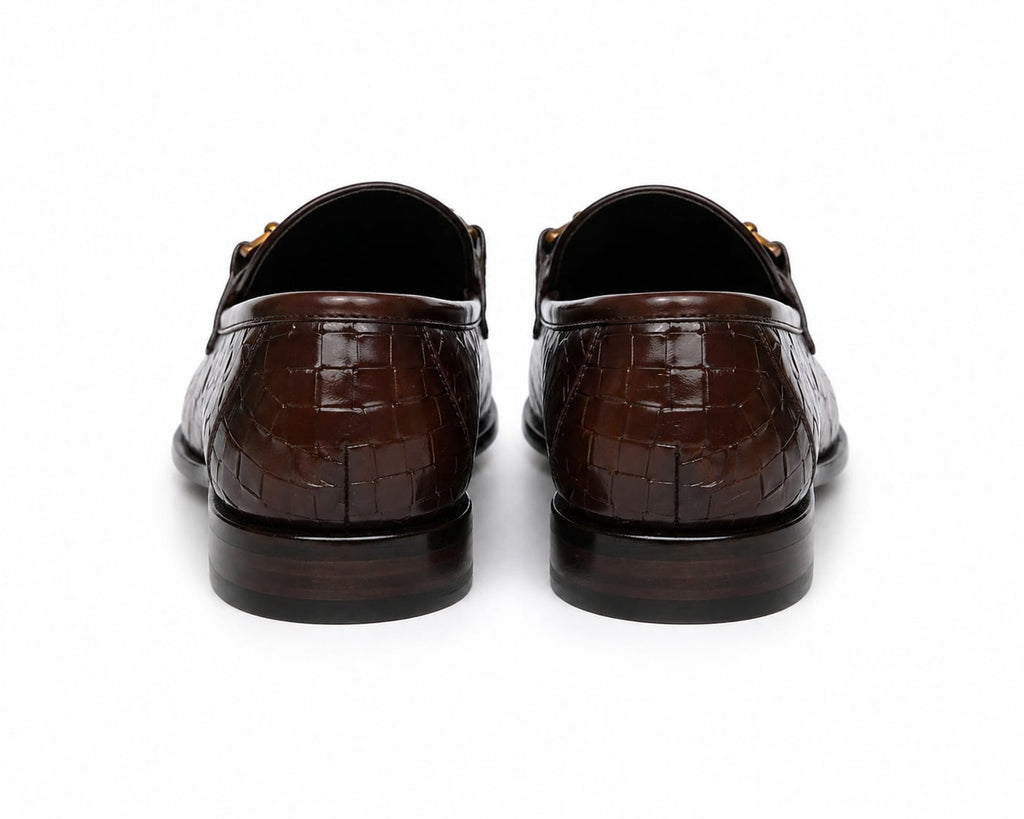 Premium Handwoven Leather Loafers – Tassel Design Slip-On (Comfort Fit)