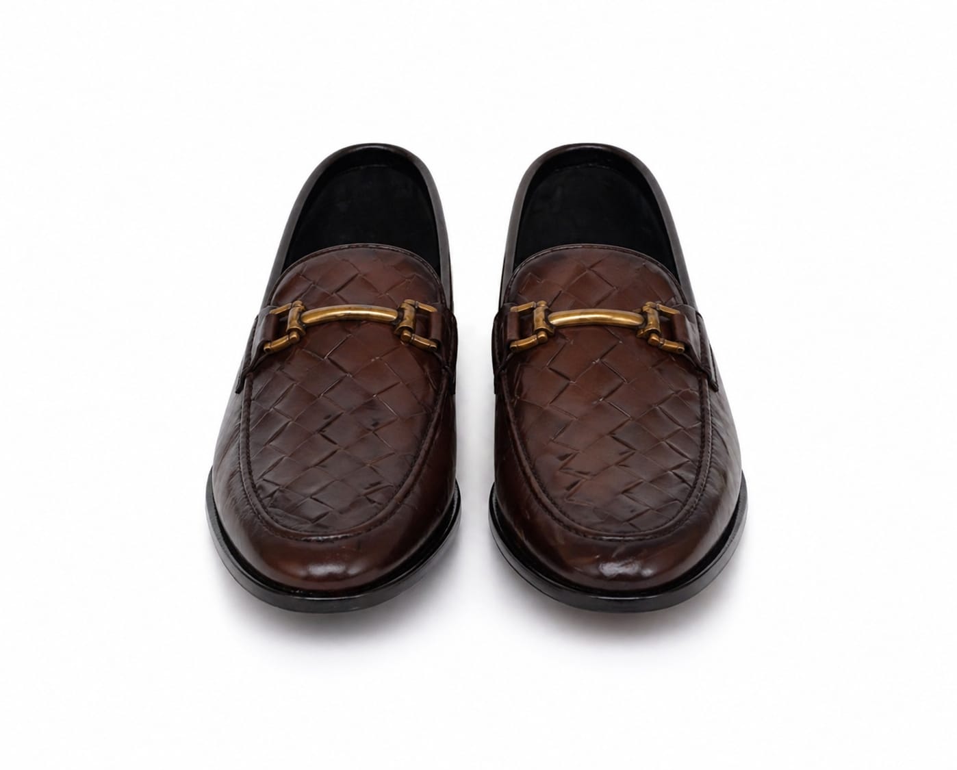 Premium Handwoven Leather Loafers – Tassel Design Slip-On (Comfort Fit)