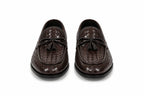 Premium Handwoven Leather Loafers – Tassel Design Slip-On (Comfort Fit)