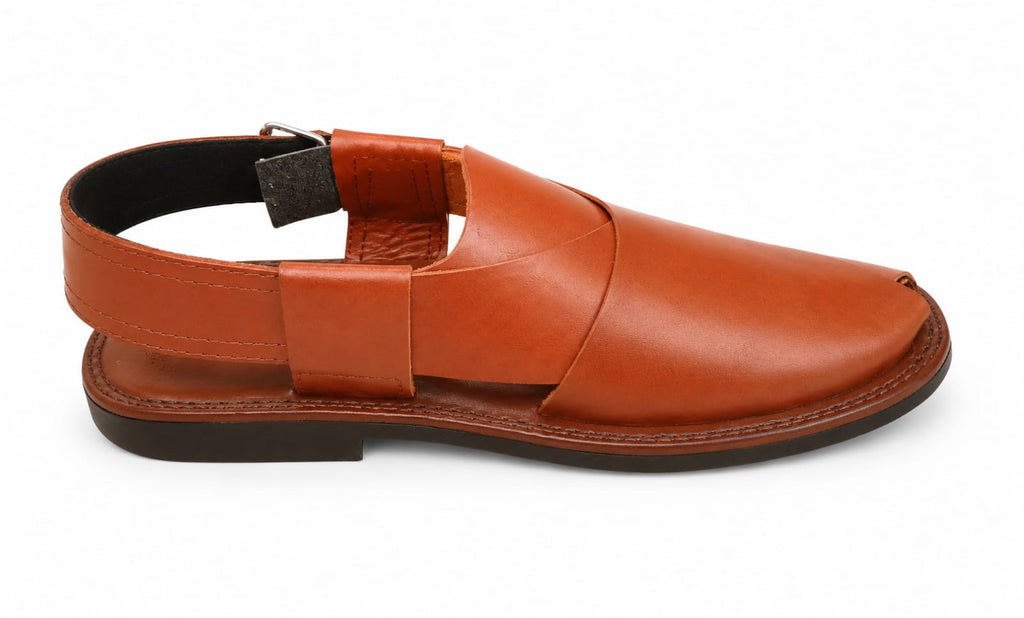Premium Urban Peshawari Chappal – Rubber Folding Medicated Sole (Comfort Fit)