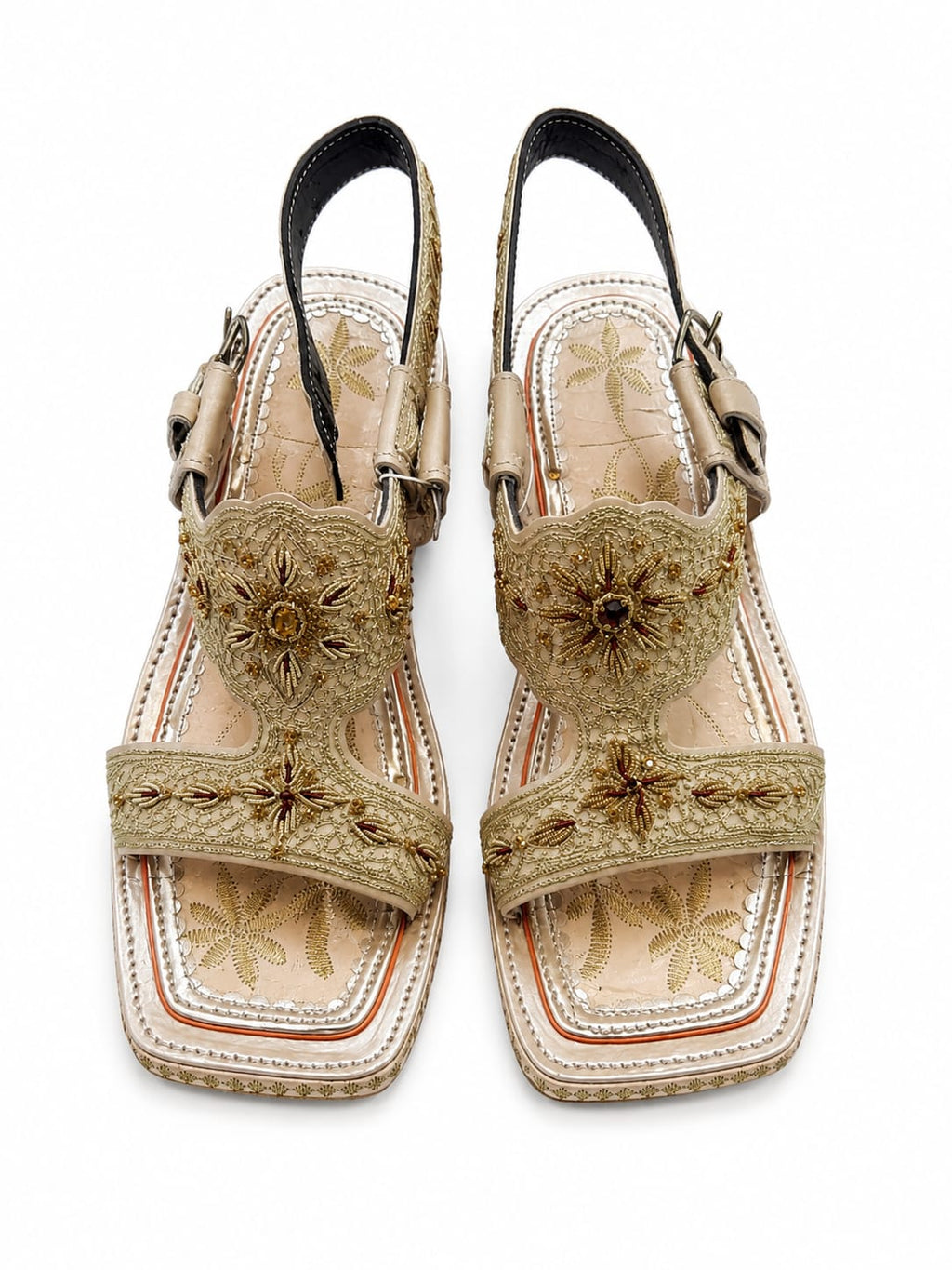 Fancy Kohati Tilla Kheri – Handmade Traditional Leather Sandal
