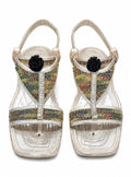 Fancy Kohati Multi Tilla Kheri – Handmade Traditional Leather Sandal