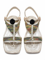 Fancy Kohati Multi Tilla Kheri – Handmade Traditional Leather Sandal