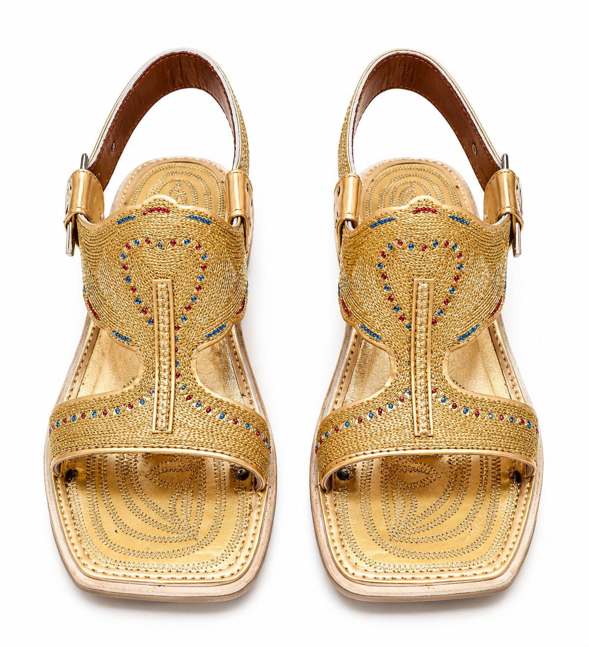 Fancy Kohati Tilla Kheri – Handmade Traditional Leather Sandal