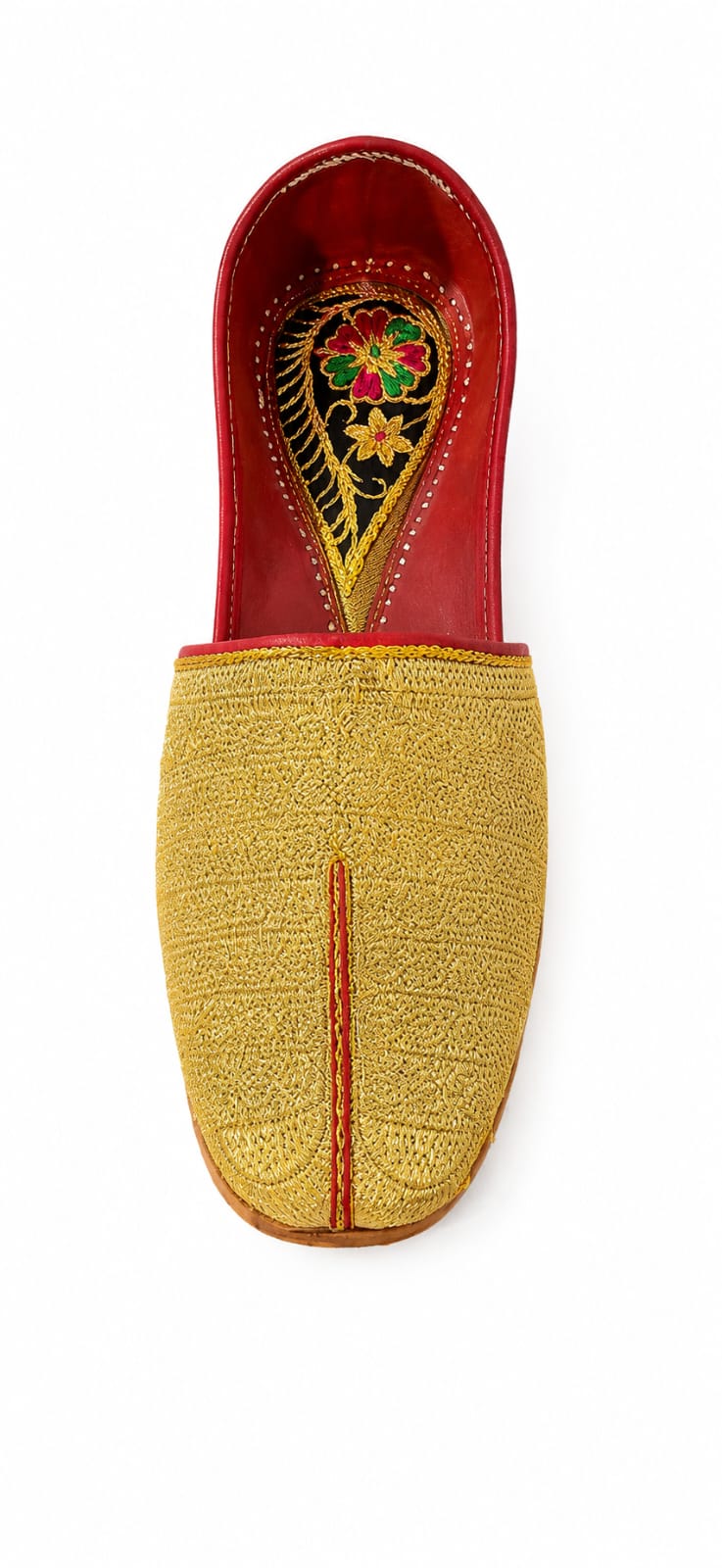 Khussa Tilla Special  Fancy Leather (Customized)– Gold & Silver Embroidery (Premium Handmade)