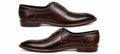 Handmade Dark Brown Wholecut Oxford Shoes – Premium Genuine Leather Formal Dress Shoes