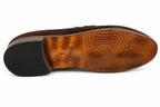 Luxury Bee Tassel Suede Loafers – Premium Handcrafted Slip-On Shoes for Men