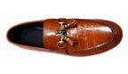 Luxury Croc-Embossed Tassel Leather Loafers – Handcrafted Premium Slip-On Shoes for Men