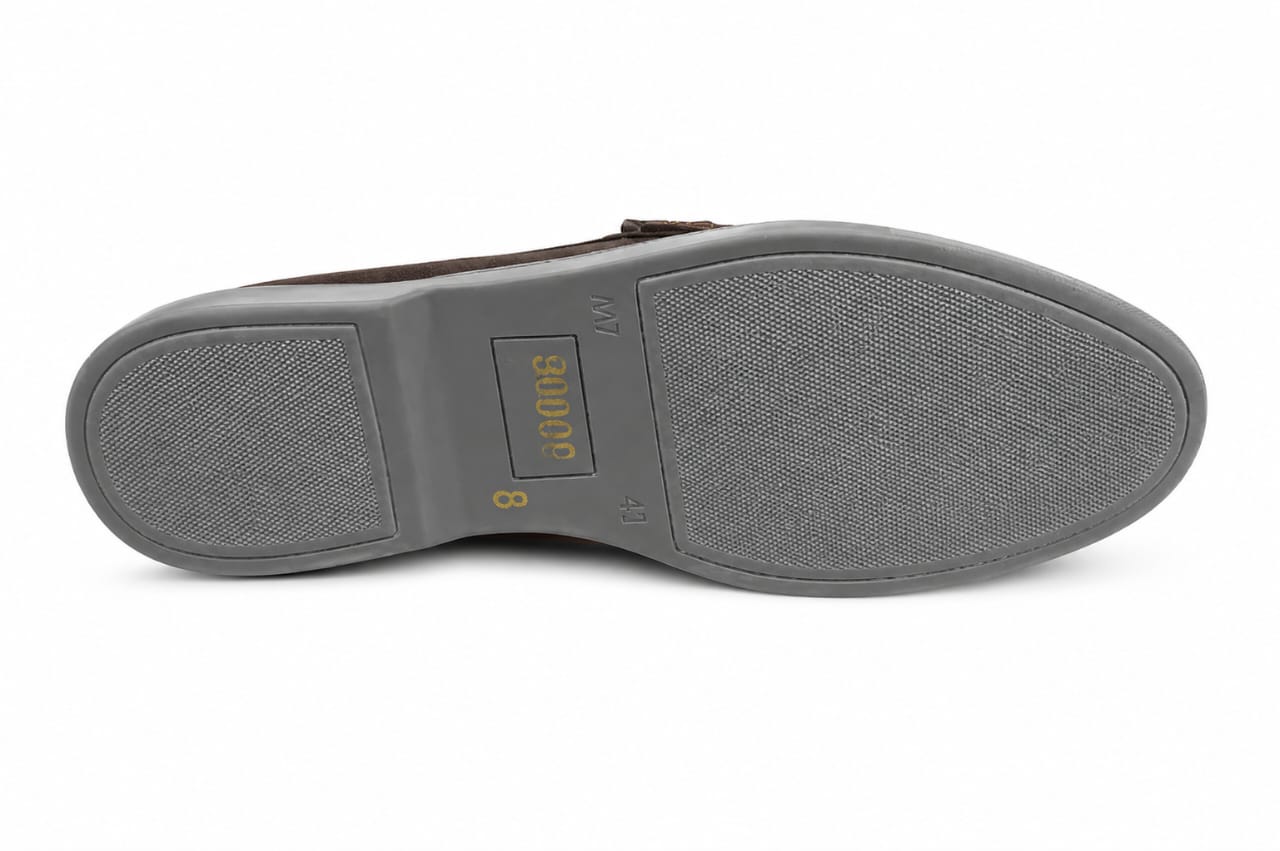 Premium Olive Suede Driving Loafers – Handcrafted Casual Slip-On Shoes for Men