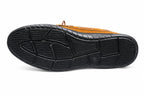 Premium Tan Suede Driving Loafers – Handcrafted Casual Slip-On Shoes for Men