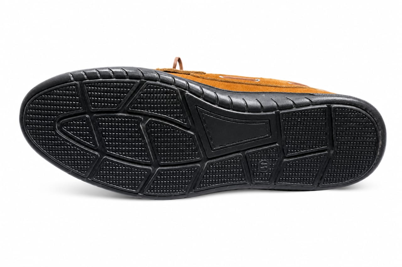 Premium Tan Suede Driving Loafers – Handcrafted Casual Slip-On Shoes for Men