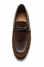 Premium Brown Suede Driving Loafers – Handcrafted Casual Slip-On Shoes for Men