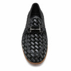 Premium Handwoven Suede Leather Loafers – Tassel Design Slip-On (Comfort Fit)