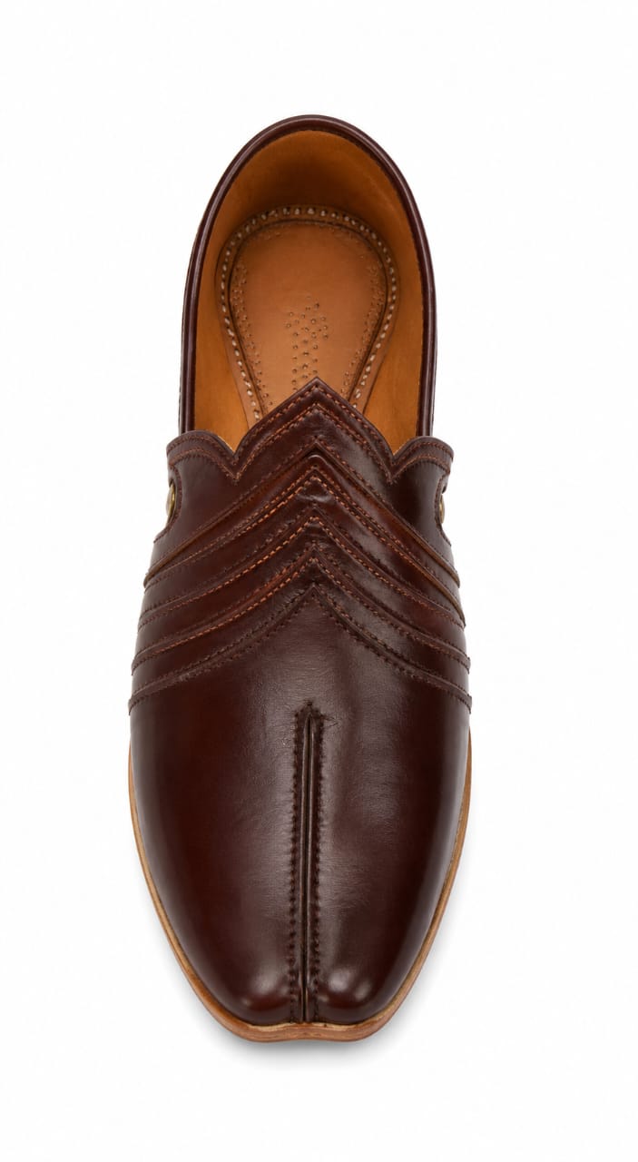 Handmade Leather Khussa for Men – Customized Premium (Pure Leather)
