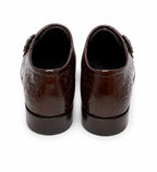 Premium Single Monk Strap Shoes – Genuine Leather (Formal Wear)