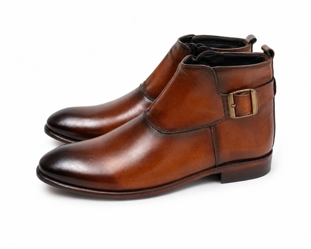Chelsea Leather Boots for Men – Leather Premium Slip-On (Classic & Modern Style)