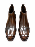 Premium Brown Leather Chelsea Boots for Men – Handmade Genuine Leather | TLS