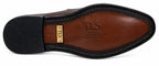 Premium Brown Crocodile Embossed Leather Loafers for Men – Handmade | TLS