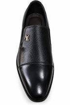 Premium  Embossed Leather Penny Loafers for Men – Handmade Genuine Leather | TLS