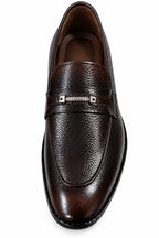 Premium  Embossed Leather Penny Loafers for Men – Handmade Genuine Leather | TLS