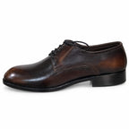 Premium Plain Toe Oxford Shoes – 100% Genuine Full Grain Leather (Leather Sole)