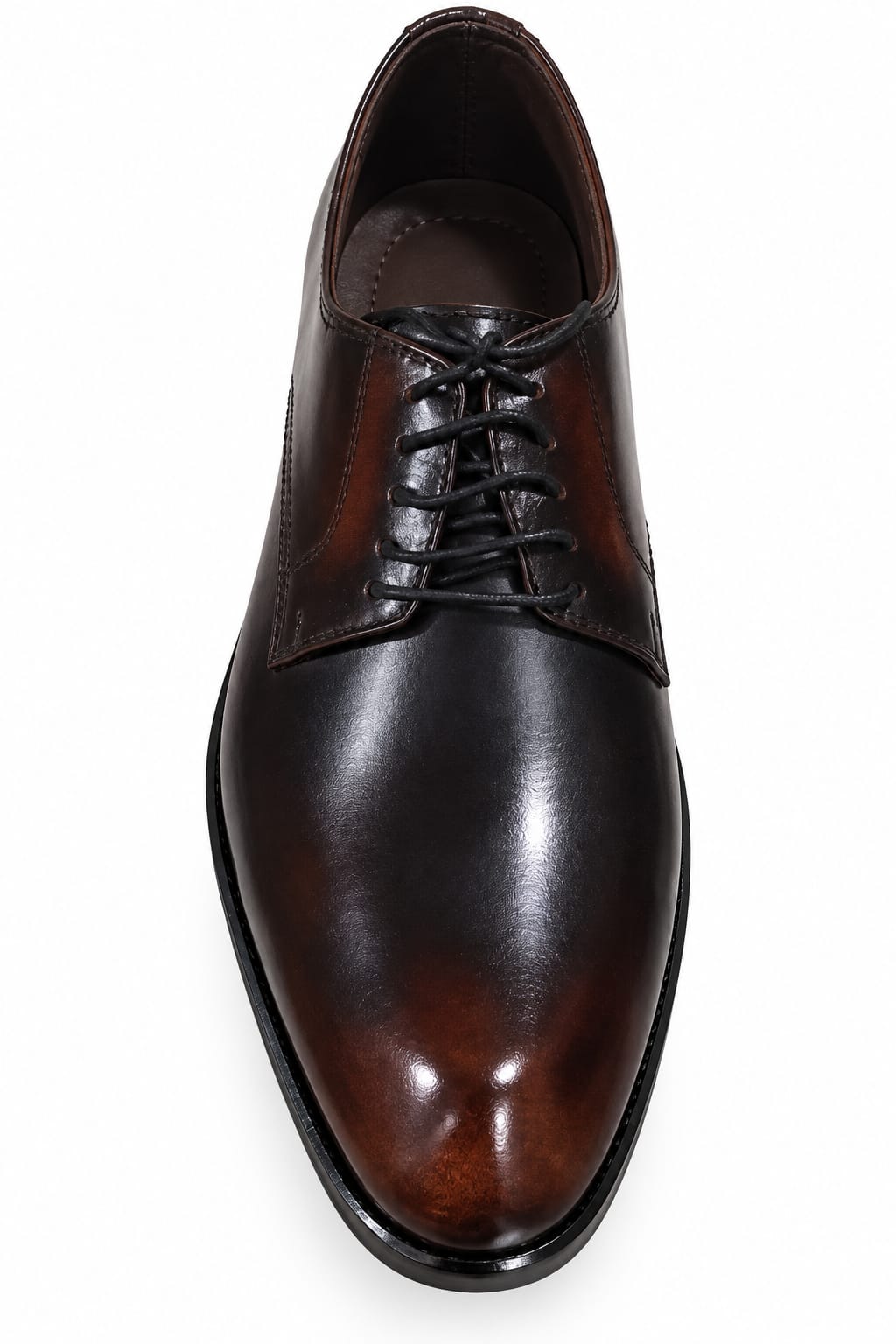 Premium Plain Toe Oxford Shoes – 100% Genuine Full Grain Leather (Leather Sole)